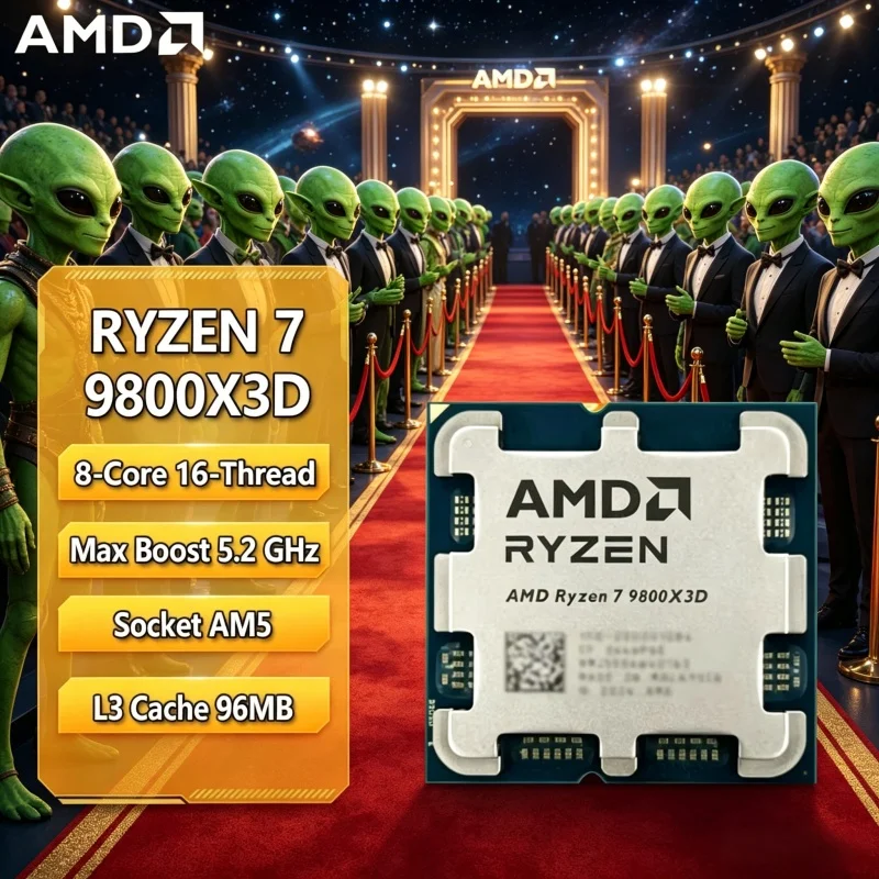 Amd Cpu Ryzen 7 - 2026 Yeni AMD Ryzen 7 9800X3D