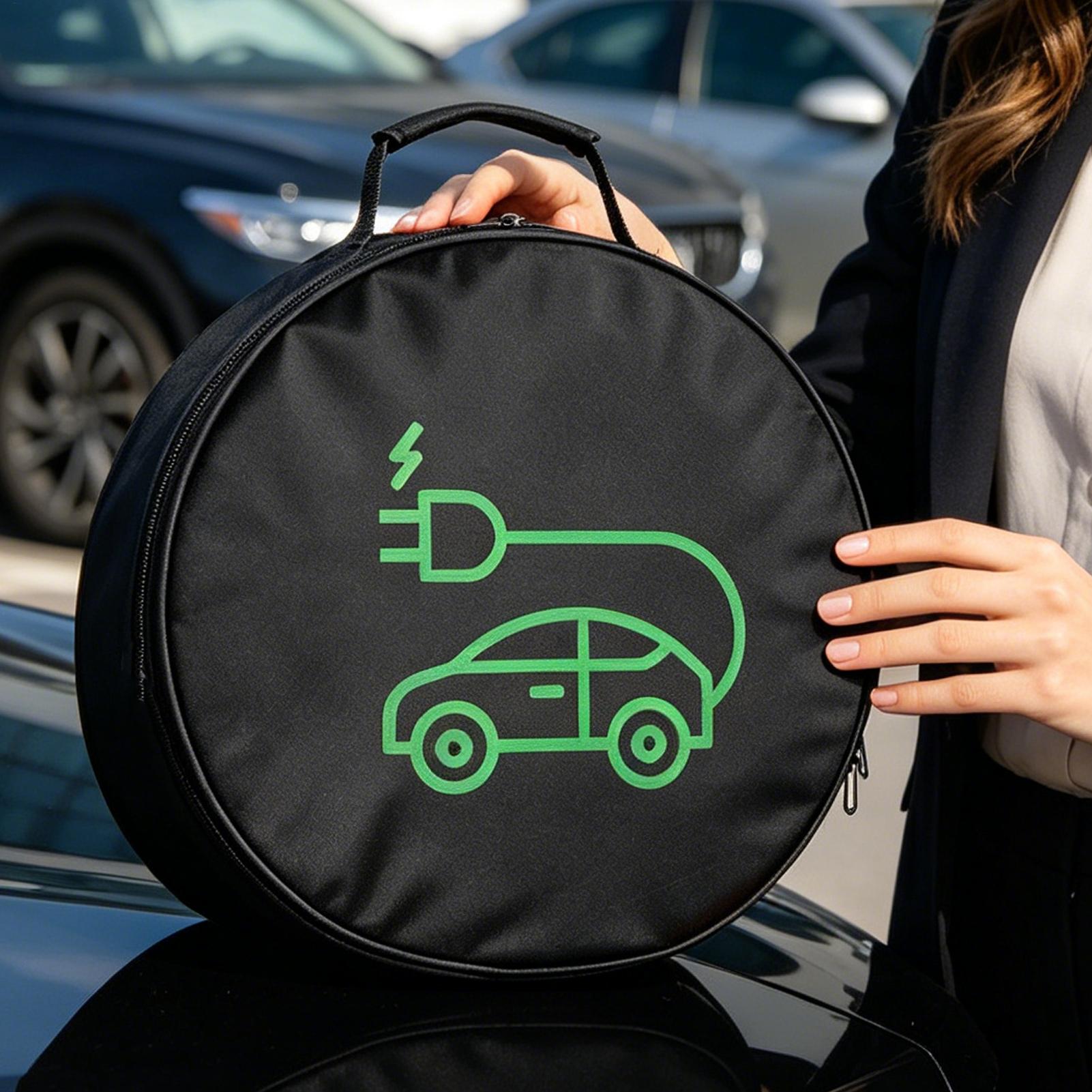Cable Organizer Bag - EV Şarj Kablosu Saklama Çantası Elektrikli