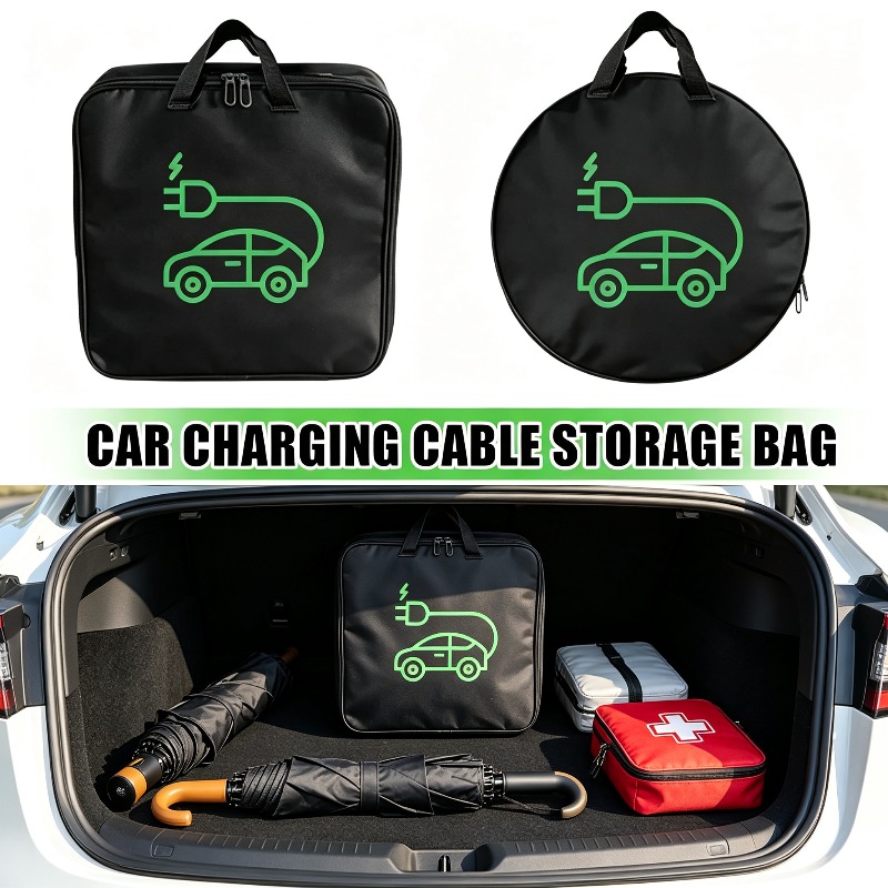 Cable Organizer Bag - EV Araba Su Geçirmez Saplı Çanta