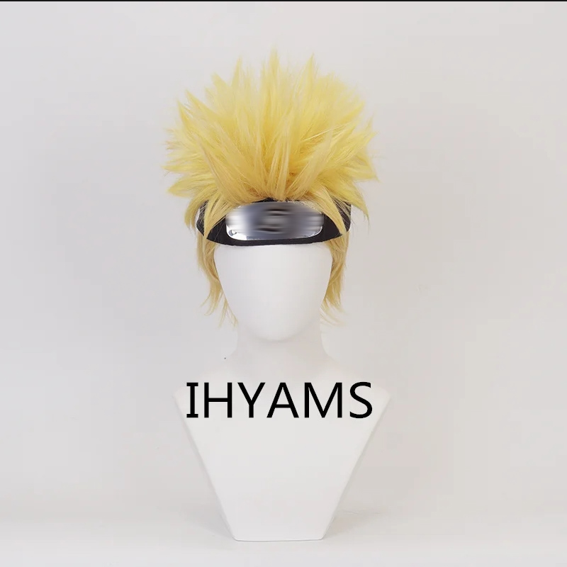 Tech Accessories For Men - Uzumaki Cosplay Peruk 30 cm Kısa