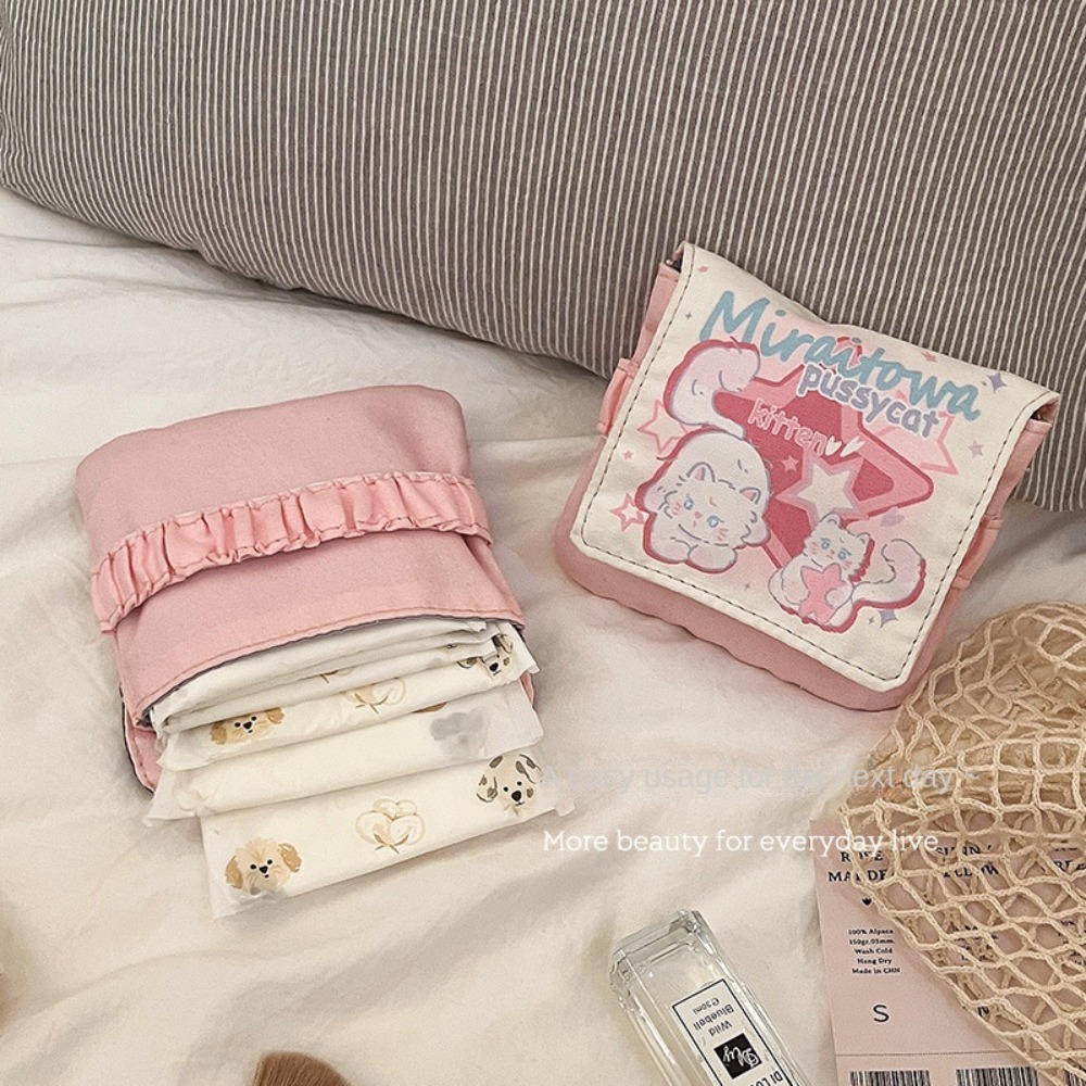 Cable Organizer Bag - Mini Veri Kabloları Organizatör Hijyenik Pedler