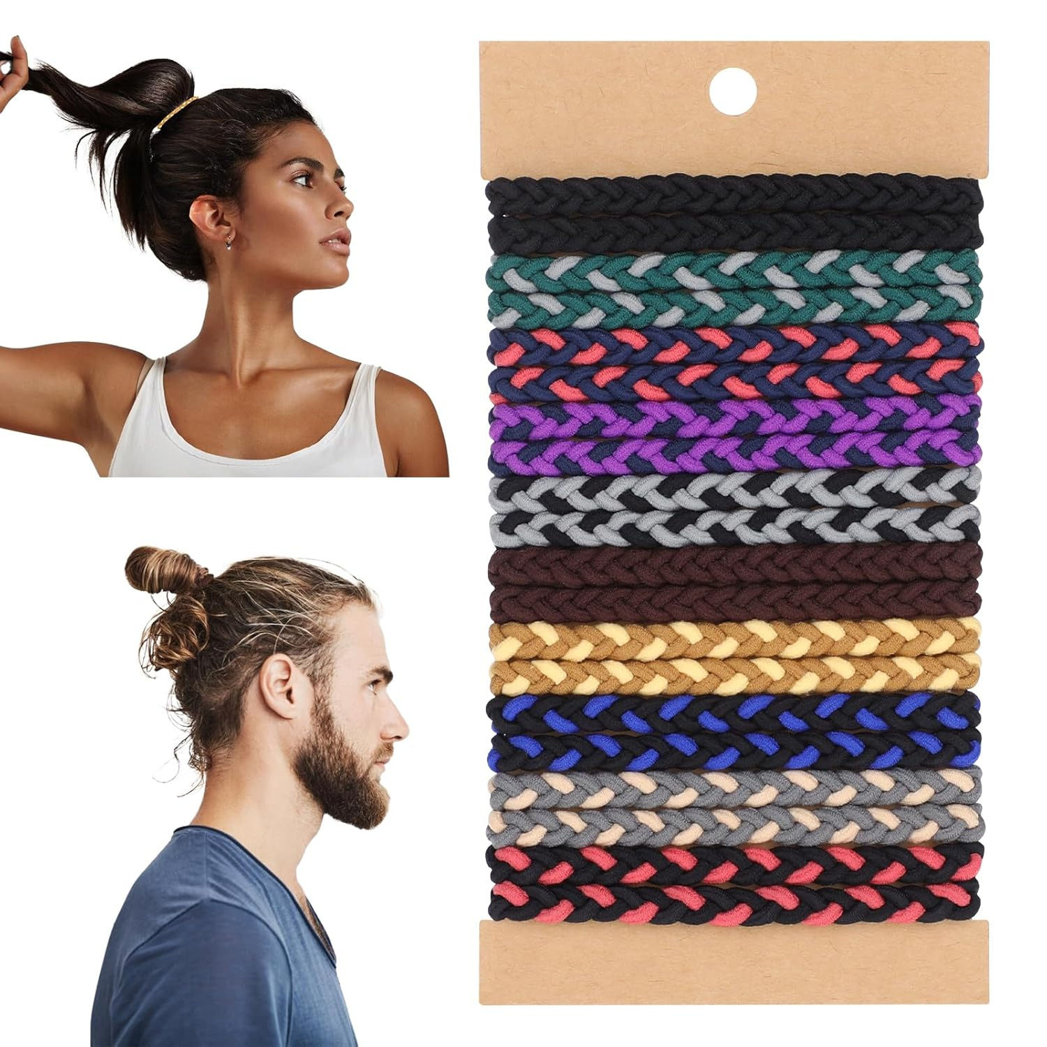 Tech Accessories For Men - 10 adet Boho Saç Bağları Bilezikler