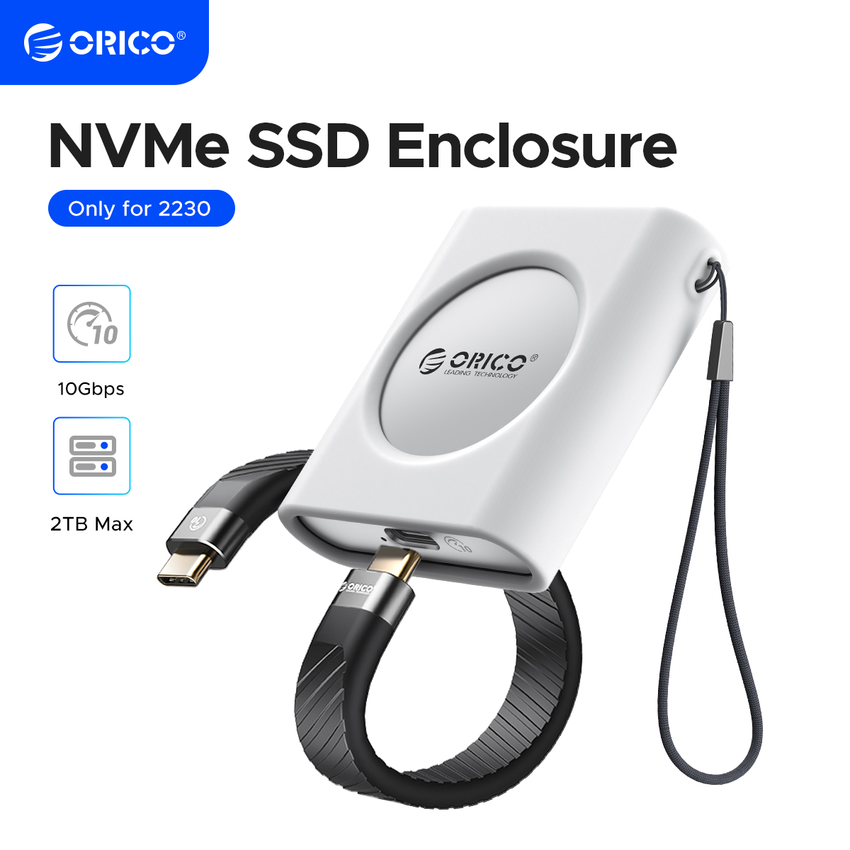 Portable Ssd Enclosure - ORICO M.2 2230 NVMe SSD Muhafaza