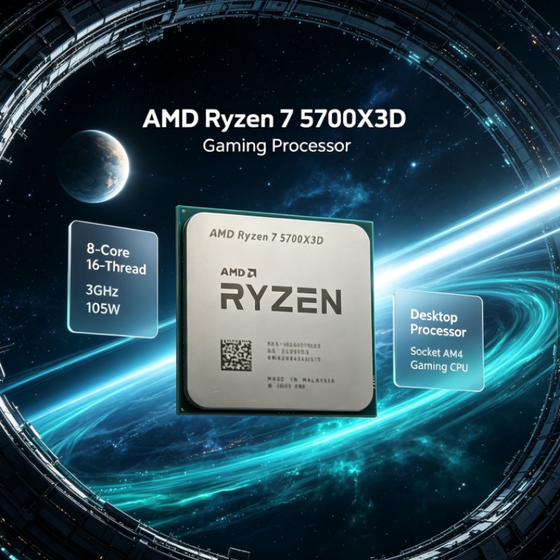 Amd Cpu Ryzen 7 - Ryzen 7 5700X3D AMD Masaüstü İşlemci