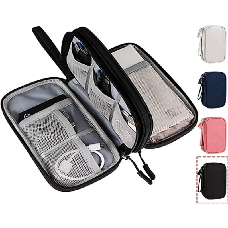 Cable Organizer Bag - Seyahat Kablo Çantası Taşınabilir Dijital Depolama