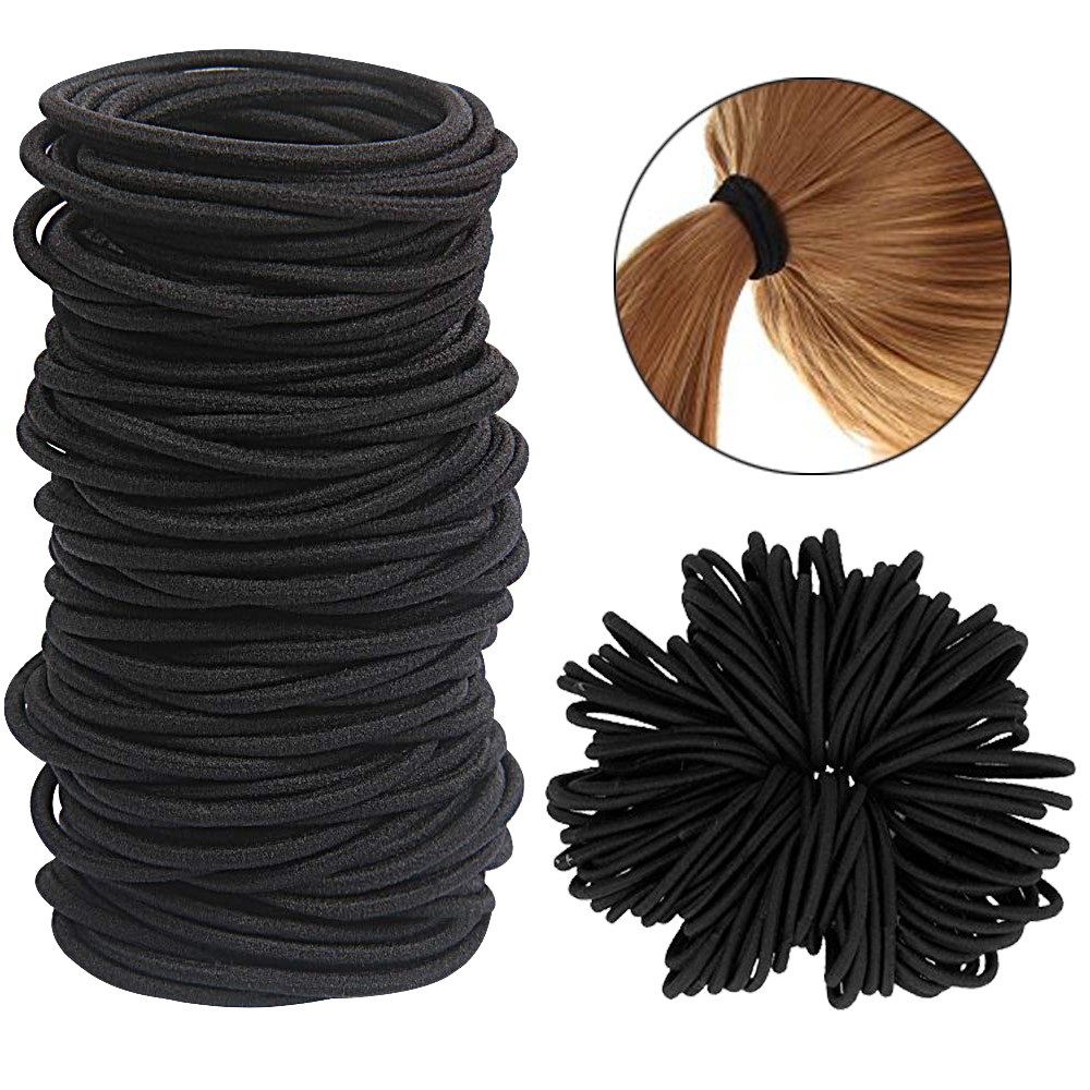 Tech Accessories For Men - 10/30/50 adet 4MM siyah küçük saç