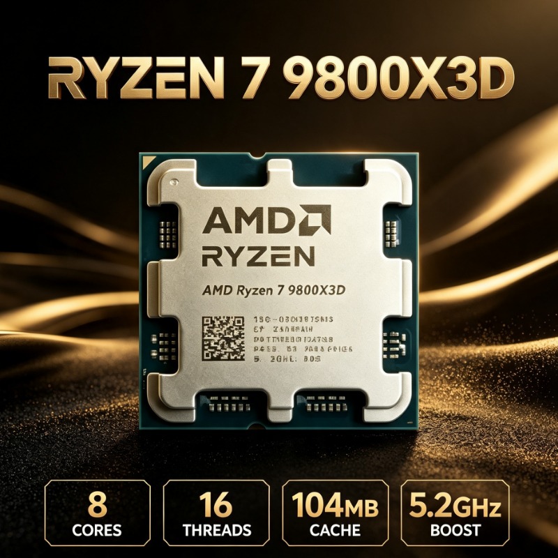 Amd Cpu Ryzen 7 - AM5 Oyun Bilgisayarı CPU'su AMD Ryzen