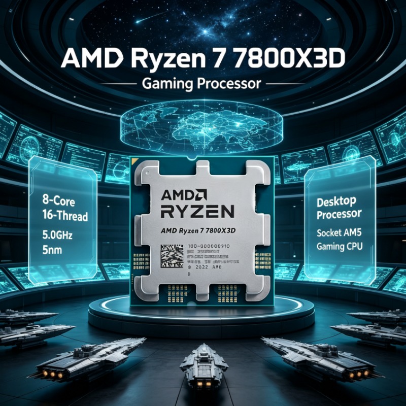 AMD R7 7800X3D Ryzen 7 AM5 İşl - Amd Cpu Ryzen 7 incelemesi ve fiyatı