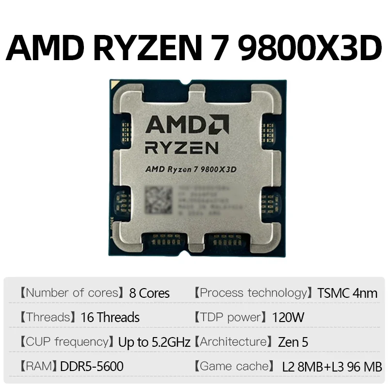 2026 Yeni AMD Ryzen 7 9800X3D  - Amd Cpu Ryzen 7 incelemesi ve fiyatı