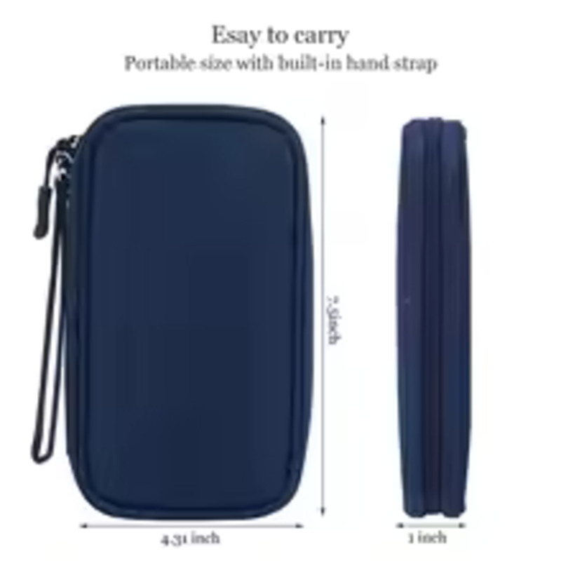 1 adet gri/siyah/pembe/laciver - Cable Organizer Bag incelemesi ve fiyatı