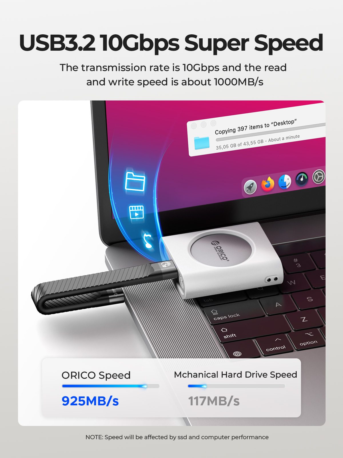 ORICO M.2 2230 NVMe SSD Muhafa - Portable Ssd Enclosure incelemesi ve fiyatı