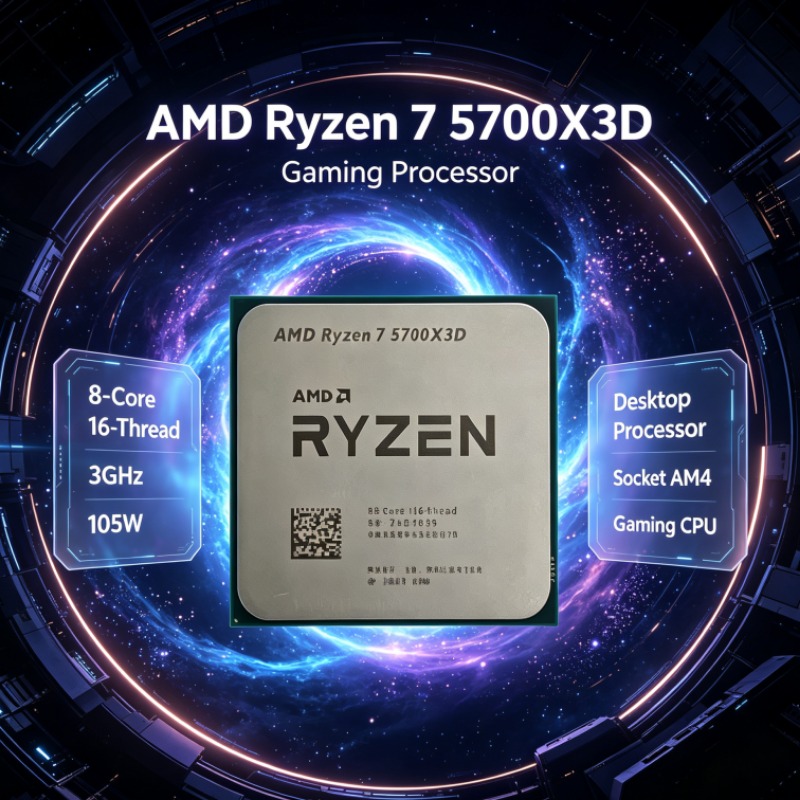 Ryzen 7 5700X3D AMD Masaüstü İ - Amd Cpu Ryzen 7 incelemesi ve fiyatı