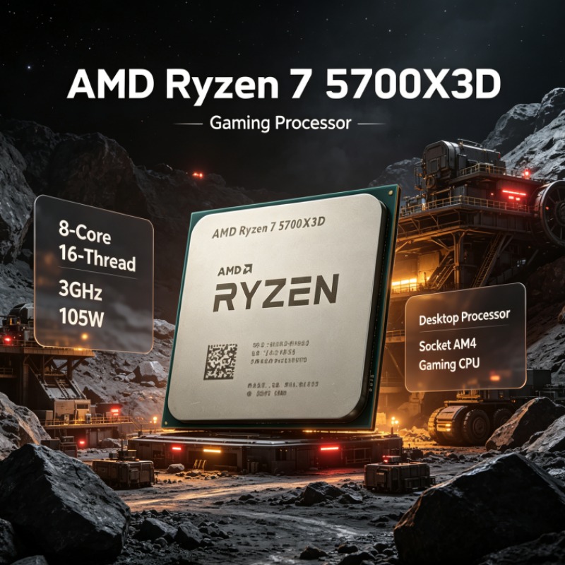 Ryzen 7 5700X3D AMD Masaüstü İ - Amd Cpu Ryzen 7 incelemesi ve fiyatı