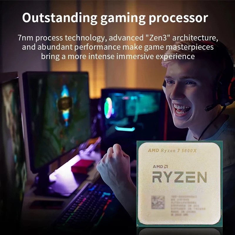 AMD Ryzen 7 5800X R7 8 Çekirde - Amd Cpu Ryzen 7 incelemesi ve fiyatı