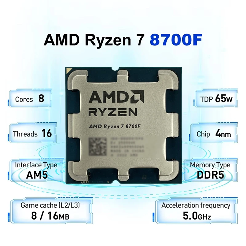 AMD Ryzen 7 8700F 4nm AM5 Oyun - Amd Cpu Ryzen 7 incelemesi ve fiyatı