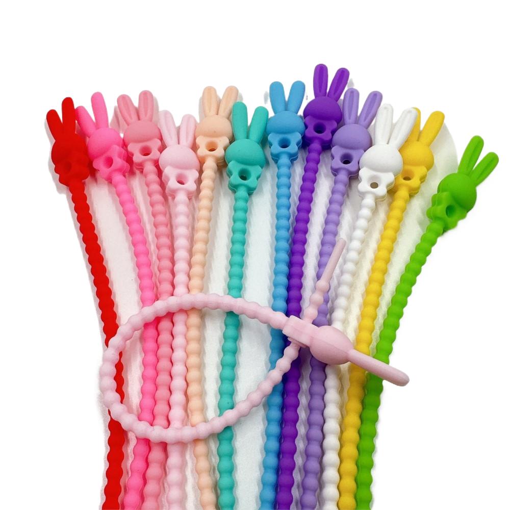 10 adet çiçek yıldız silikon k - Cable Organizer Bag incelemesi ve fiyatı