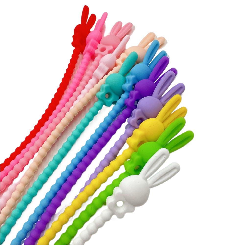 10 adet çiçek yıldız silikon k - Cable Organizer Bag incelemesi ve fiyatı